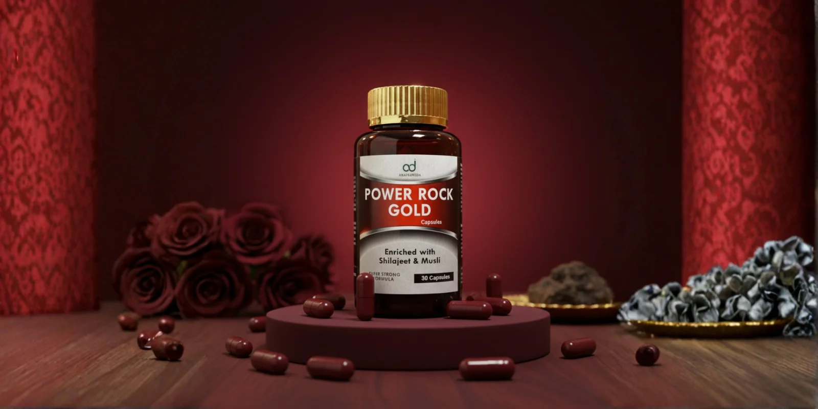 Power Rock Gold - Banner